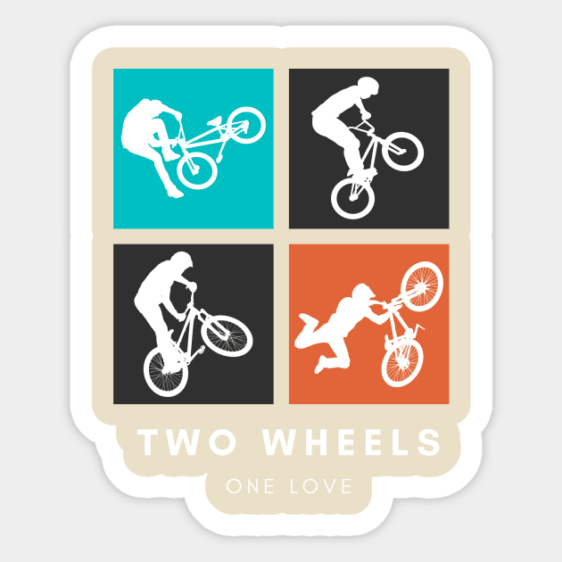 Biking two wheels one love